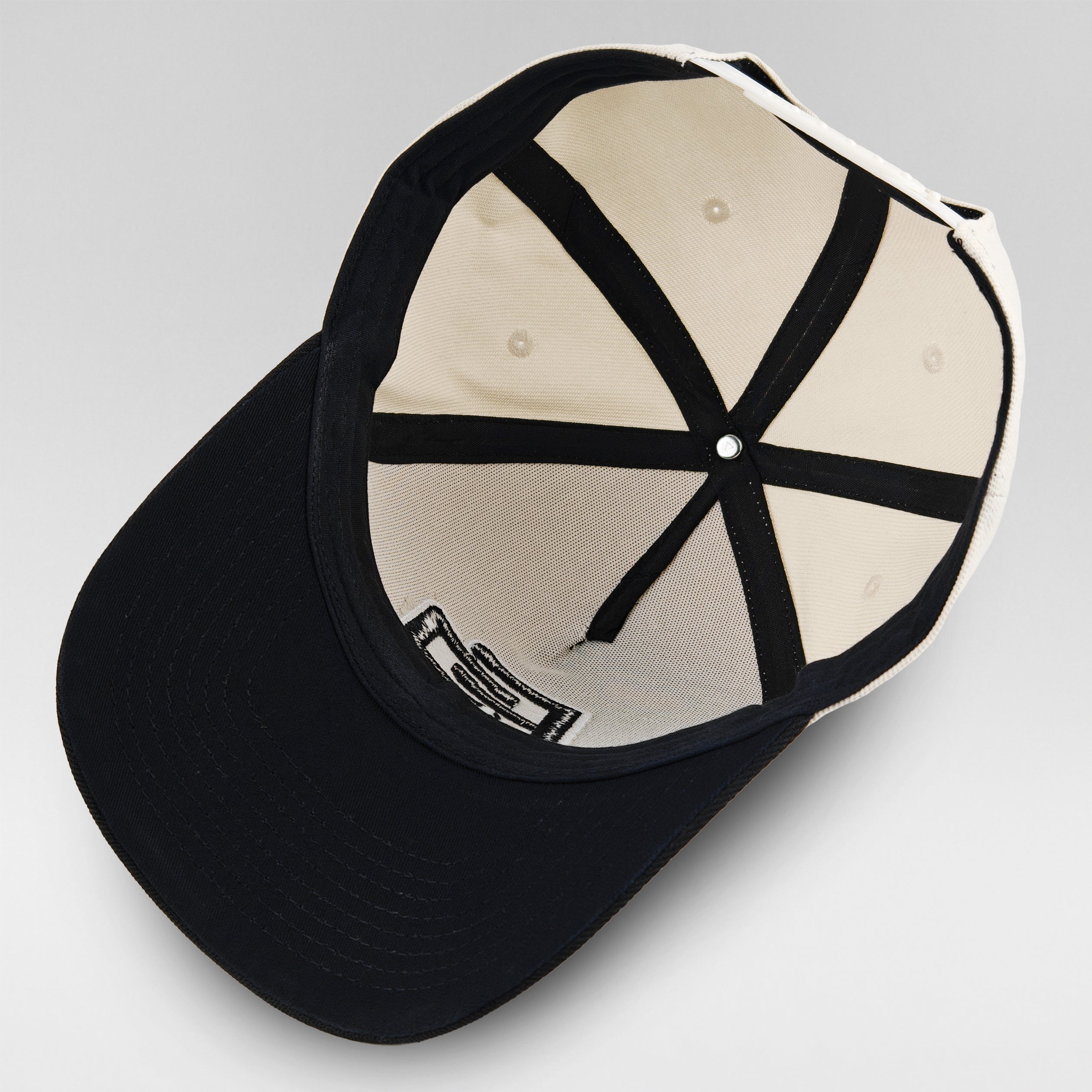 Puerto Rico Heritage Cream Black Embroidered Snapback Cap Adjustable Hat