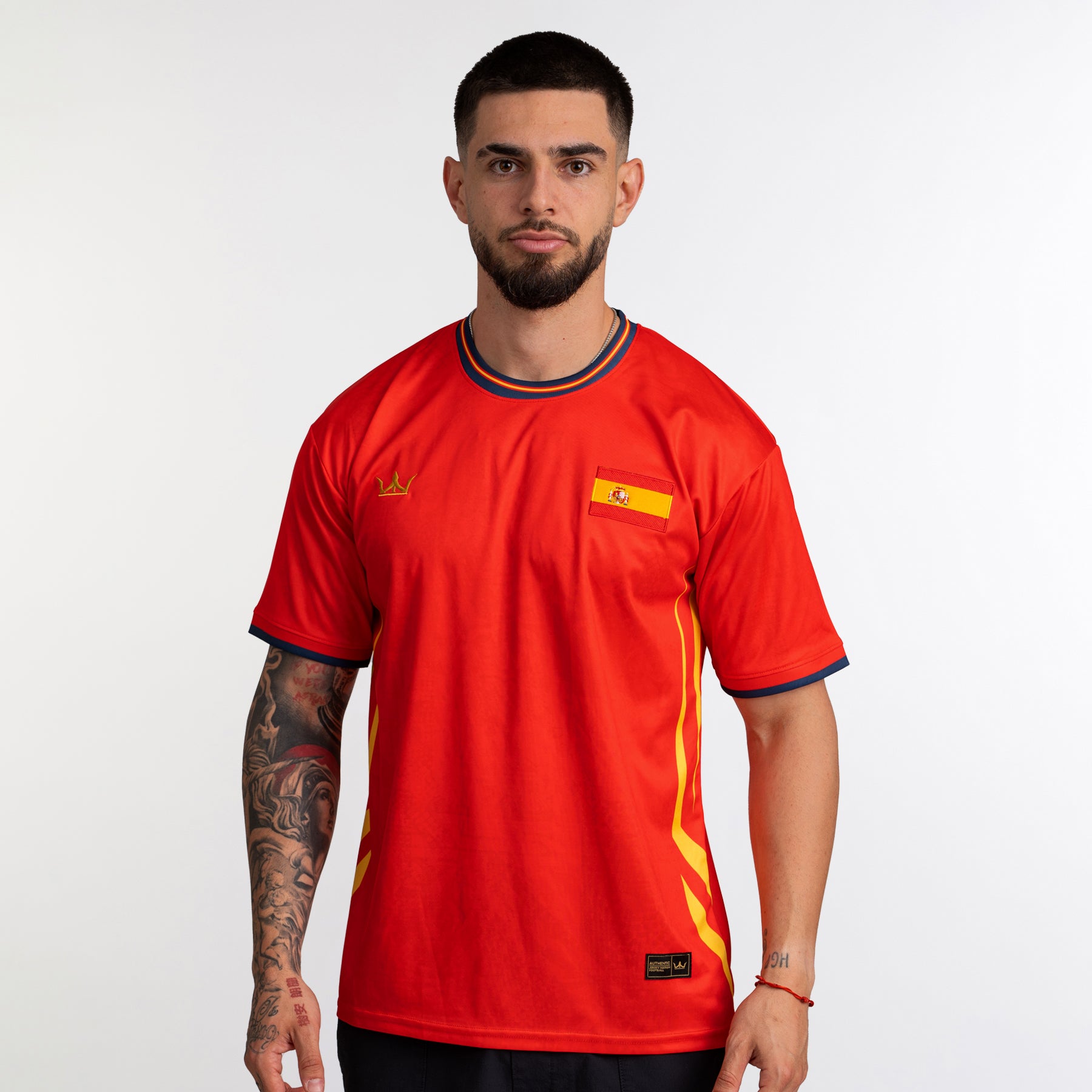 Spain Heritage Custom Football Jersey Soccer Shirt World Spanish 