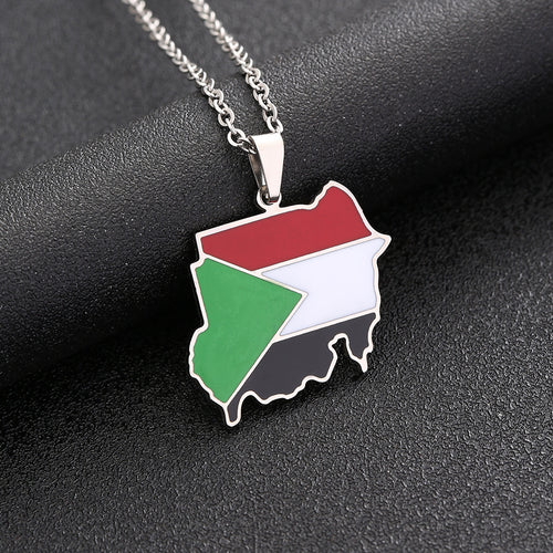 Sudan Heritage Necklace Silver