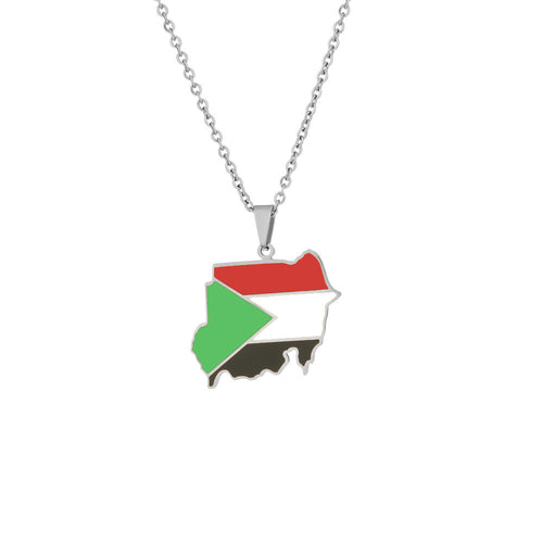 Sudan Heritage Necklace Silver