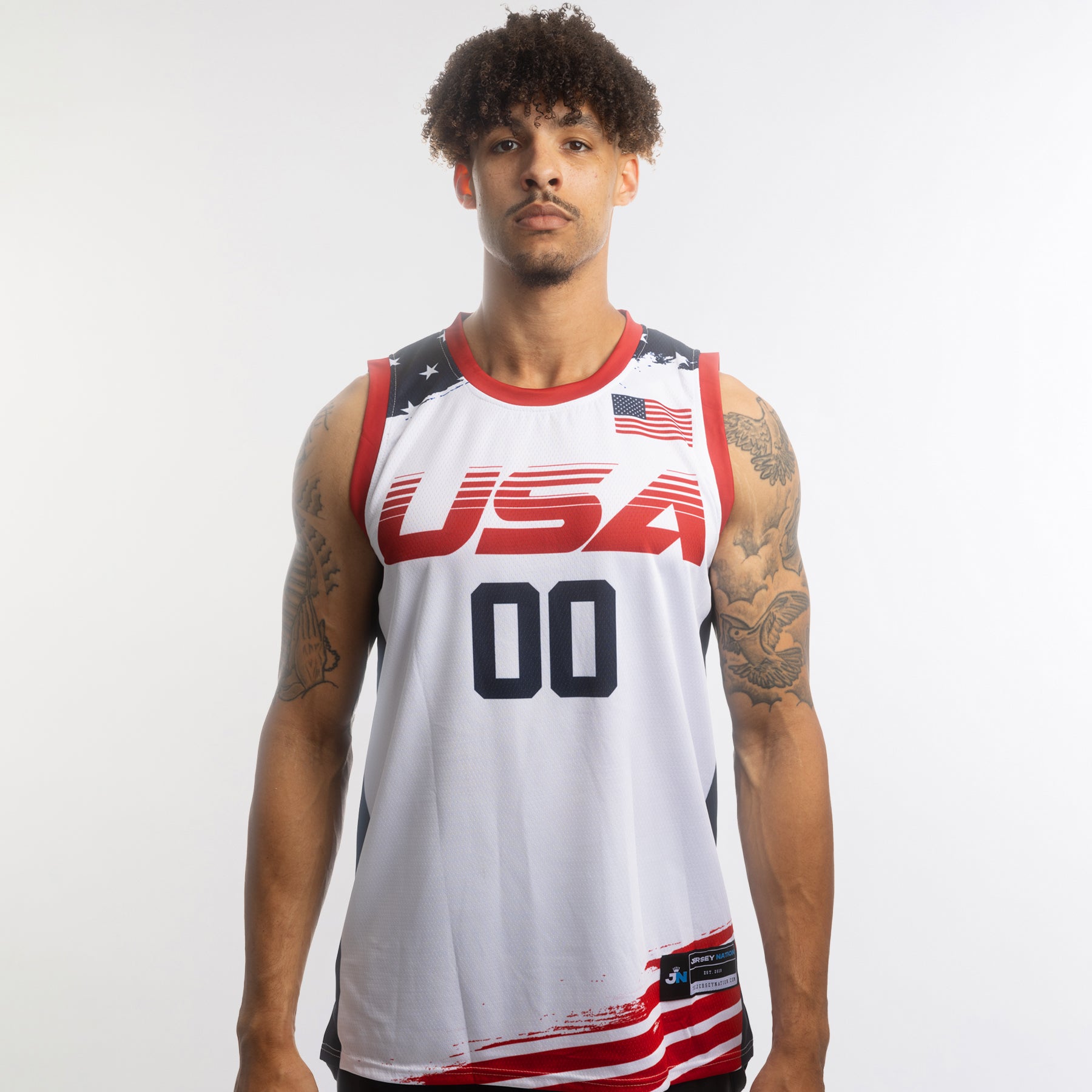 USA Heritage Custom Basketball Jersey