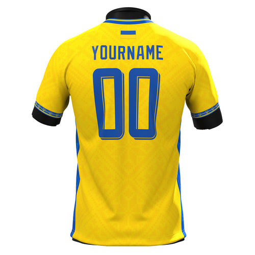 Ukraine Custom Football Jersey