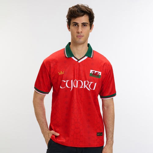 Wales Heritage Retro Custom Football Jersey