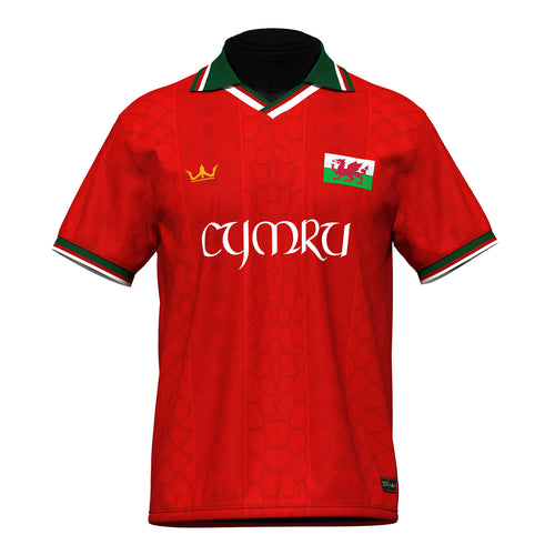 Wales Heritage Retro Custom Football Jersey