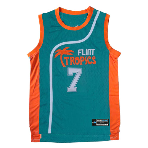 Flint Tropics 'Coffee Black' Basketball Jersey