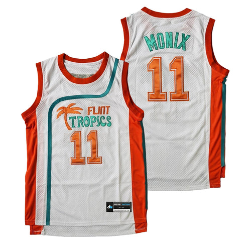 Ed Monix Flint Tropics Basketball Jersey